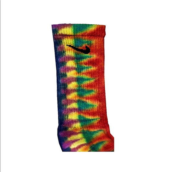 Nike socks rainbow tie dye (BRAND NEW) - Picture 2 of 4